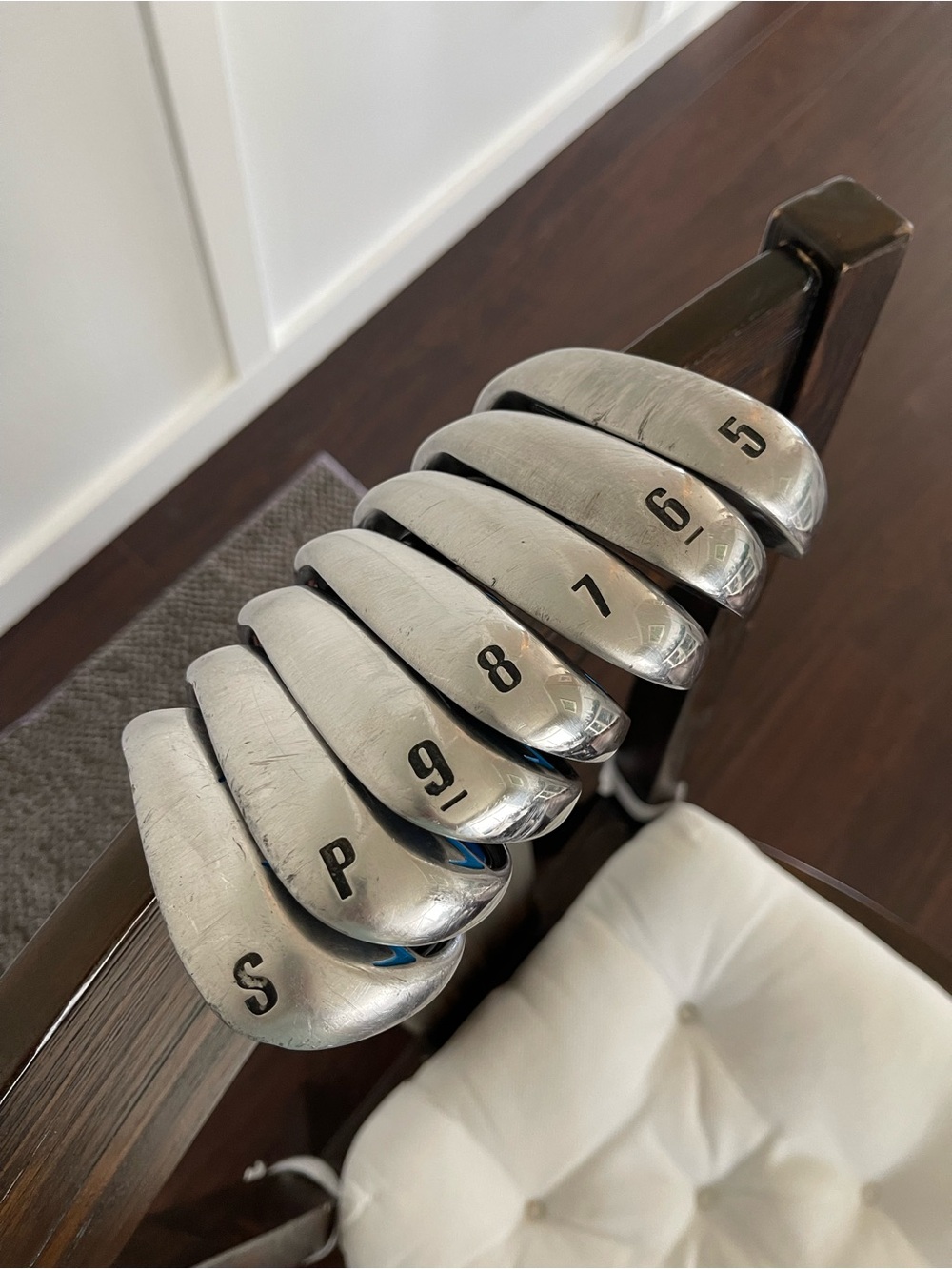 Tour Edge Bazooka 370 Iron Set 56789 PW SW Uniflex Steel shaft Right Hand Golf - Picture 2 of 4